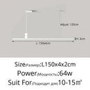 Axyaa French Wind Black LED Pendant Light for Bedroom, Living Room, and Restaurant