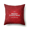 Axyaa Christmas Santa Claus Print Pillow Cover 45X45CM