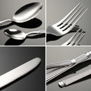 Axyaa Stainless Steel Cutlery Set for Western Dining