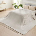 Axyaa Big Fleece Blanket: Soft Cozy Flannel King Size Blanket for Bed, Sofa, Camping