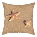 Natural Coastal Starfish Ocean Print Pillow Cover for Axyaa Home Décor