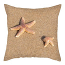 Natural Coastal Starfish Ocean Print Pillow Cover for Axyaa Home Décor