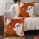 Axyaa Halloween Velvet Cartoon Embroidered Pillowcase Sofa Decoration Bou016