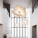 Axyaa Modern Cement Chandelier Dining Kitchen Silk Pendant Light