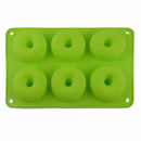 Axyaa Silicone Donut Mold: Non-Stick DIY Baking Pastry Tools for Cakes, Cookies & Chocolates