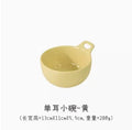 Axyaa Round Ceramic Baking Bowl for Kids and Family Home Cooking