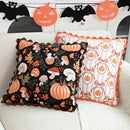 Day of The Dead Pumpkin Cushion Cover - Axyaa Festive Home Decor