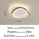 Axyaa Modern LED Ceiling Lights Minimalist Bedroom Dining Room Chandelier