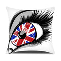 Axyaa London Guard Street Scene Cushion Cover - Cute Cartoon Design
