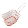 Axyaa Stainless Steel Home French Fries Basket Net Strainer - Kitchen Tool