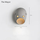 Axyaa Modern Designer Joker Wall Lamp LED Sconce Lighting