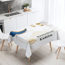 Axyaa Ramadan Mubarak Tablecloth - Islamic Muslim Mosque Home Decor