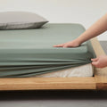 Axyaa Silky Eucalyptus Lyocell Fitted Sheet Set with Pillowcase