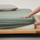 Axyaa Silky Eucalyptus Lyocell Fitted Sheet Set with Pillowcase