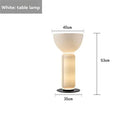 Axyaa Wooden LED Bamboo Glass Floor Lamp - Nordic Luxury Decorative Lighting