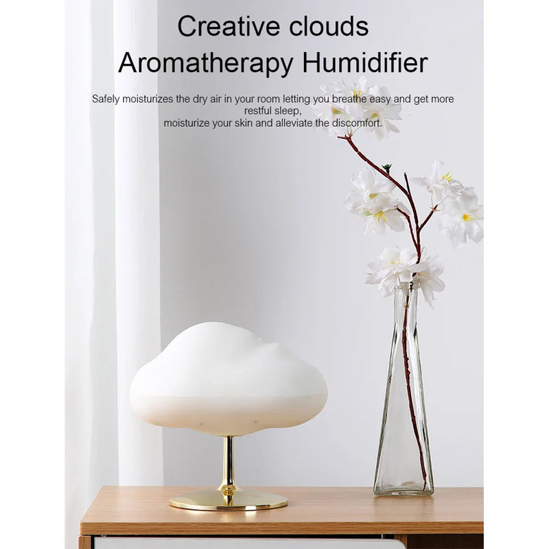 Axya Cloud Aroma Diffuser With Colorful Led Night Light