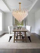 Axyaa Nordic Luxury Gold Glass Chandelier - Home Decoration Lighting