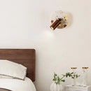 Axyaa Terrazzo Wooden LED Wall Light for Nordic Modern Home Decor