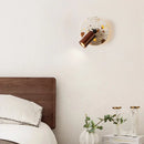 Axyaa Terrazzo Wooden LED Wall Light for Bathroom Bedroom Home Decor