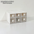 Axyaa Desktop Organizer Box: Rabbit Pen Holder & Drawer Stationery Rack