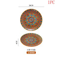 Axyaa Bohemian Ceramic Plate: Creative Western Cuisine Restaurant Home Plate