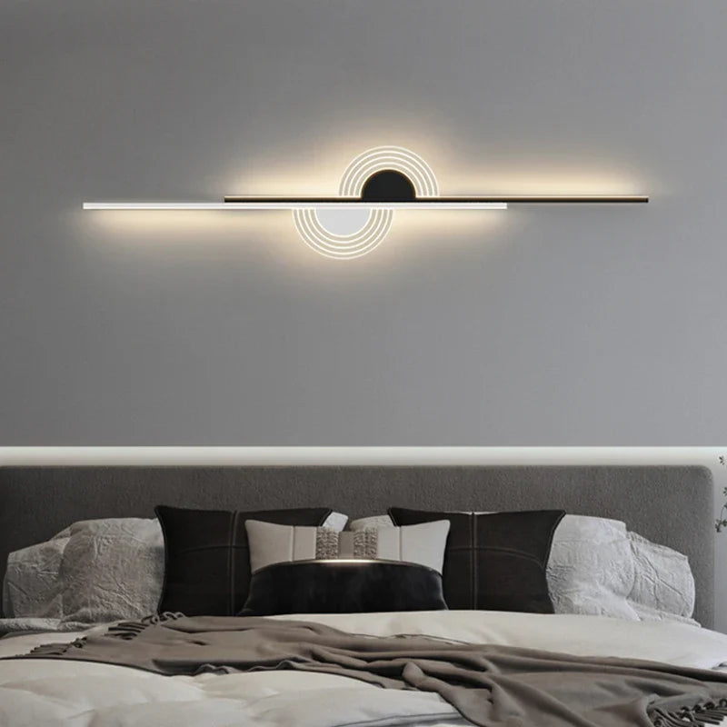 Nordic Acrylic LED Wall Light by Axyaa: Stylish Bedside & Living Room Decor