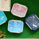 Axyaa 600ml Bento Box with Spacer for Kids, Microwave-Safe Lunch Container