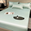 Axyaa Eucalyptus Lyocell Bamboo Fitted Sheet Set - Smooth & Cool Bed Linens