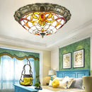 Axyaa Bohemian Glass Ceiling Light LED Lamp Fixture