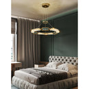 Axyaa Highend Crystal Chandelier LED Luxury Pendant Lamp for Home Decor