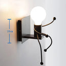Axyaa LED Wall Lamp Iron Aluminum Body Warm White CCT 220V Modern Minimalist Style