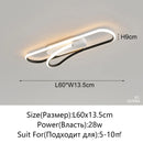 Axyaa LED Ceiling Lamp: Modern Minimalist Porch Light for Bedroom and Aisle