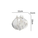 Axyaa Petal Shape Resin Vase for Flower Arranging and Home Decor