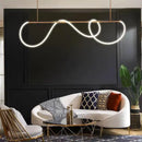 Axyaa Nordic Modern Dimmable Ceiling Chandelier for Home Decor Lighting
