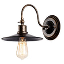 Axyaa Retro Iron Wall Lamp Adjustable Antique Wall Light for Home Decor