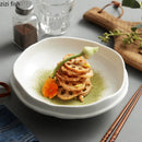 Axyaa Ceramic Tableware Set: Dinner Plate, Salad Bowl, Pasta Tray, Soup Basins