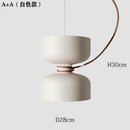 Axyaa Nordic Designer Chandelier Iron Lampshade LED Pendant for Home Decor