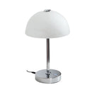 Axyaa Nordic Glass Mushroom LED Desk Lamp for Living Room, Study, Bedroom