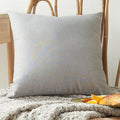Axyaa Outdoor Garden Chair Cushion Cover in Solid Color, 45x45cm & 50x50cm