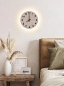 Axyaa Stone Staircase Corridor Background Wall Lamp Bedroom Clock Headboard