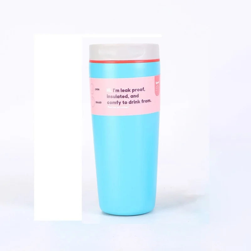 Axyaa Stainless Steel Vacuum Coffee Cup, 20oz Fashionable & Portable Sports Cup