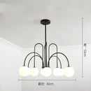 Axyaa Copper Magic Bean Pendant Light: Modern Designer Chandelier for Various Spaces