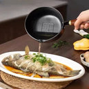 Axyaa Wooden Handle Induction Milk Pot - Ideal for Whipped Cream, Boiling Water, Soup