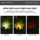 Axyaa Solar 7LED Spotlight: Adjustable In-Ground Waterproof Outdoor Wall Light