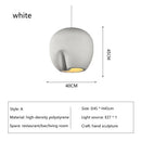 Axyaa Wabi-Sabi Pendant Chandelier for Restaurant Decor Loft Bedroom Lighting