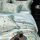 Axyaa Floral Silk Bedding Set Duvet Cover Sheet Pillowcase Luxury Soft Bedsheet