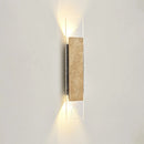 Axyaa Natural Stone Outdoor LED Wall Sconces, 18W Bedroom Exterior Lighting