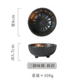 Axyaa Retro Soy Sauce Dipping Plate Set - Commercial & Household Sauce Dish