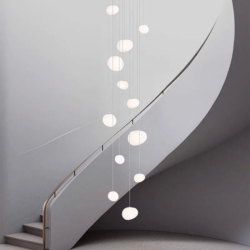 Axyaa Modern LED Ceiling Chandelier for Bedroom and Dining Room