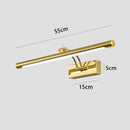 Axyaa Chrome Gold Wall Lamp LED Sconce Light Customize Switch Lustres